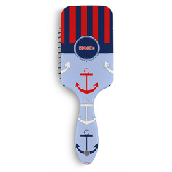 Classic Anchor & Stripes Hair Brushes (Personalized)