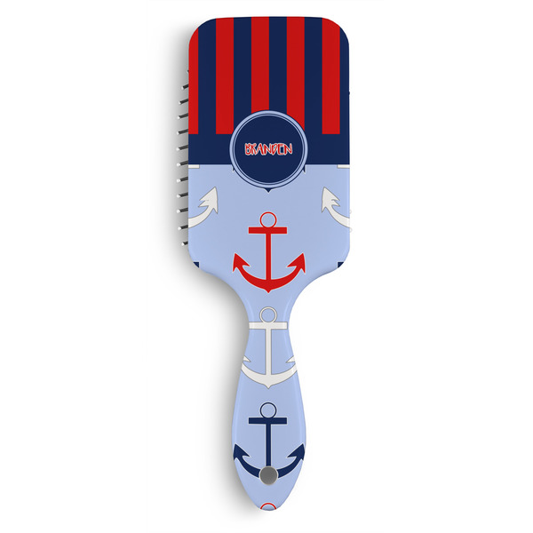 Custom Classic Anchor & Stripes Hair Brushes (Personalized)