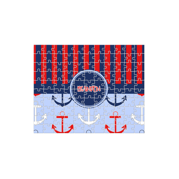 Custom Classic Anchor & Stripes 110 pc Jigsaw Puzzle (Personalized)
