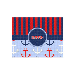 Classic Anchor & Stripes 252 pc Jigsaw Puzzle (Personalized)