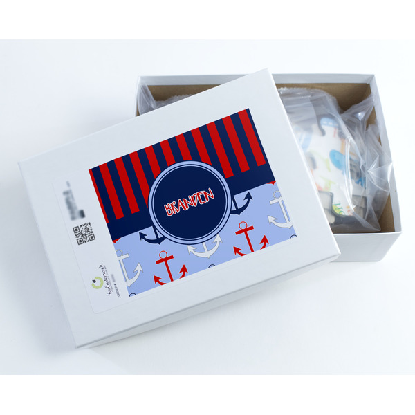 Classic Anchor & Stripes Jigsaw Puzzle 30 Piece - Box