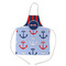 Classic Anchor & Stripes Kid's Aprons - Medium Approval