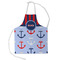 Classic Anchor & Stripes Kid's Apron - Small (Personalized)