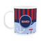 Classic Anchor & Stripes Plastic Kids Mug (Personalized)