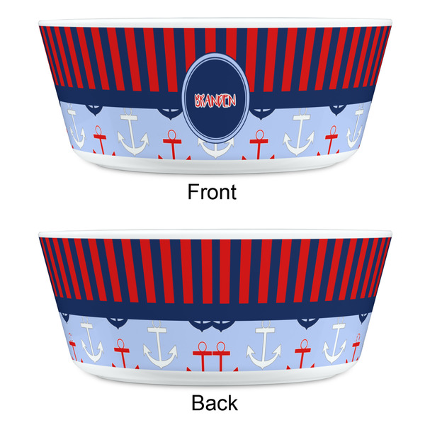 Classic Anchor & Stripes Kids Bowls - APPROVAL