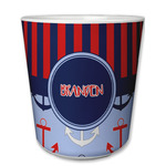 Classic Anchor & Stripes Plastic Tumbler 6oz (Personalized)