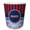 Classic Anchor & Stripes Plastic Tumbler 6oz (Personalized)