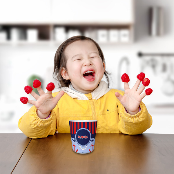 Classic Anchor & Stripes Kids Cup - LIFESTYLE 1 (girl)