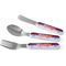 Classic Anchor & Stripes Kid's Flatware (Personalized)