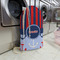 Classic Anchor & Stripes Large Laundry Bag - In Context