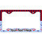 Classic Anchor & Stripes License Plate Frame - Style C