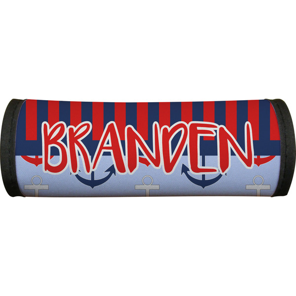 Classic Anchor & Stripes Luggage Handle Wrap