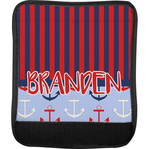 Classic Anchor & Stripes Luggage Handle Wrap (Approval)