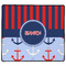 Classic Anchor & Stripes XL Gaming Mouse Pad - 18" x 16" (Personalized)