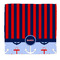 Classic Anchor & Stripes Microfiber Dish Rag (Personalized)