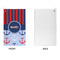 Classic Anchor & Stripes Microfiber Golf Towels - APPROVAL