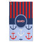 Classic Anchor & Stripes Microfiber Golf Towel (Personalized)