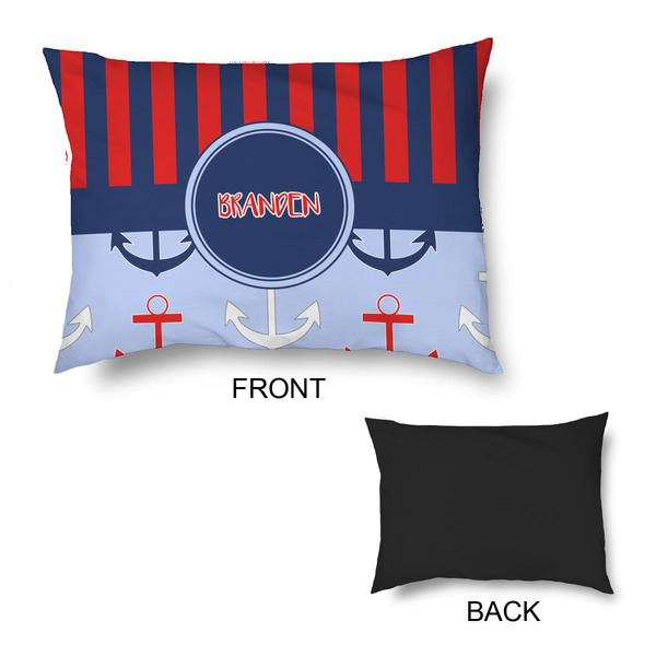 Classic Anchor & Stripes Outdoor Dog Beds - Medium - APPROVAL