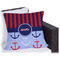 Classic Anchor & Stripes Outdoor Pillow
