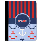 Classic Anchor & Stripes Padfolio Clipboard - Large (Personalized)
