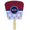 Classic Anchor & Stripes Paper Fan (Personalized)