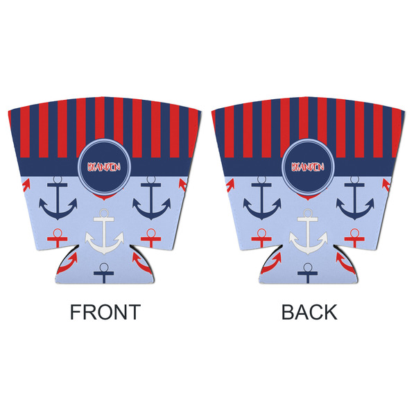 Classic Anchor & Stripes Party Cup Sleeves - with bottom - APPROVAL