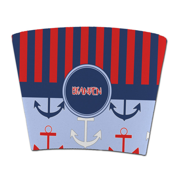Custom Classic Anchor & Stripes Party Cup Sleeve - without bottom (Personalized)