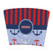 Classic Anchor & Stripes Party Cup Sleeves - without bottom - FRONT (flat)