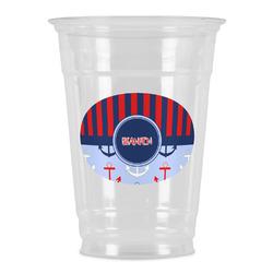 Classic Anchor & Stripes Party Cups - 16oz (Personalized)