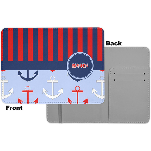 Classic Anchor & Stripes Passport Holder - Apvl