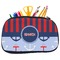 Classic Anchor & Stripes Neoprene Pencil Case - Medium w/ Name or Text