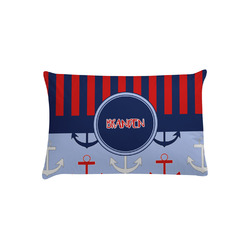 Classic Anchor & Stripes Pillow Case - Toddler w/ Name or Text