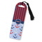 Classic Anchor & Stripes Plastic Bookmarks - Front