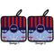 Classic Anchor & Stripes Pot Holders - Set of 2 APPROVAL
