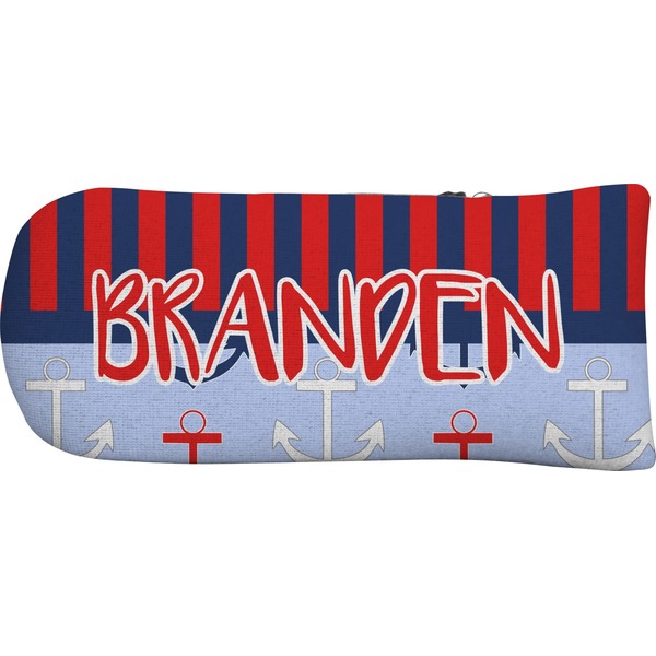 Classic Anchor & Stripes Putter Cover (Front)