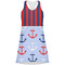 Classic Anchor & Stripes Racerback Dress - Front