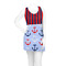 Classic Anchor & Stripes Racerback Dress - On Model - Front