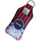 Classic Anchor & Stripes Sanitizer Holder Keychain - Large in Case