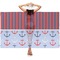 Classic Anchor & Stripes Sheer Sarong