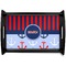Classic Anchor & Stripes Wooden Tray (Personalized)
