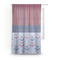 Classic Anchor & Stripes Sheer Curtain