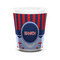 Classic Anchor & Stripes Ceramic Shot Glass - 1.5 oz - White - Set of 4 (Personalized)