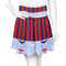 Classic Anchor & Stripes Skater Skirt - Front