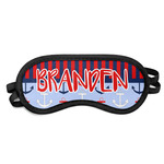 Classic Anchor & Stripes Sleeping Eye Mask - Small (Personalized)