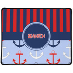 Classic Anchor & Stripes Large Gaming Mouse Pad - 12.5" x 10" (Personalized)