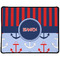 Classic Anchor & Stripes Large Gaming Mouse Pad - 12.5" x 10" (Personalized)