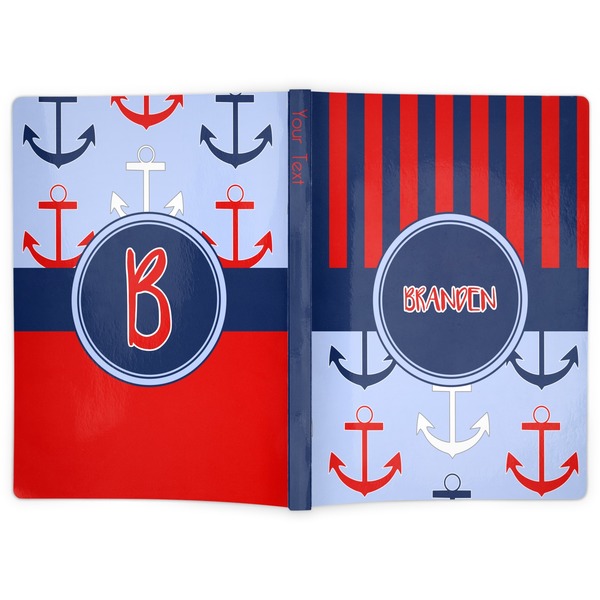 Classic Anchor & Stripes Soft Cover Journal - Apvl