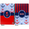 Classic Anchor & Stripes Spiral Journal 7 x 10 - Apvl