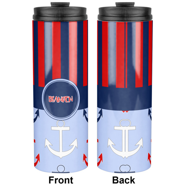 Classic Anchor & Stripes Stainless Steel Tumbler - Apvl