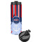 Classic Anchor & Stripes Stainless Steel Skinny Tumbler (Personalized)